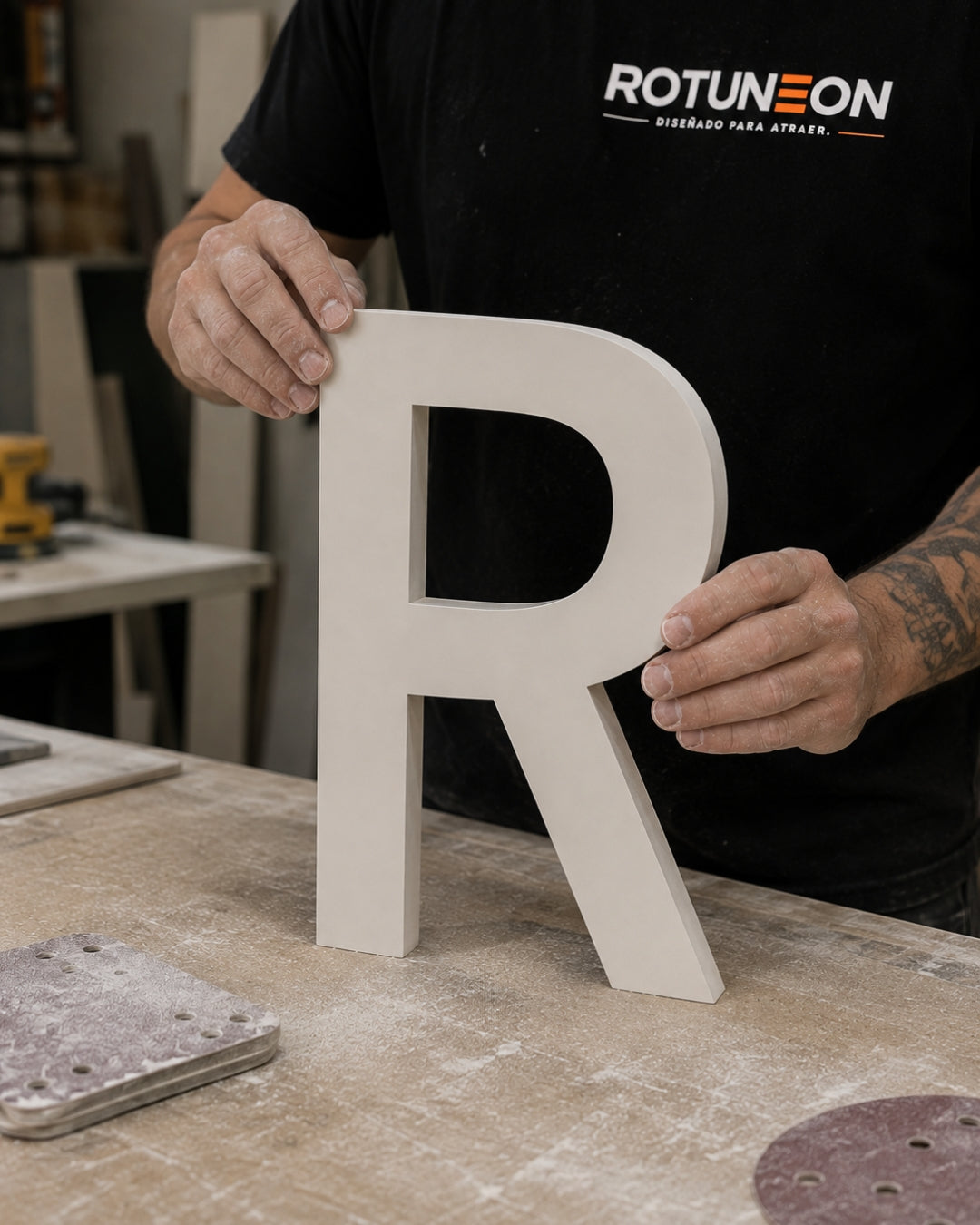 LETRAS CORPÓREAS PERSONALIZADAS EN PVC